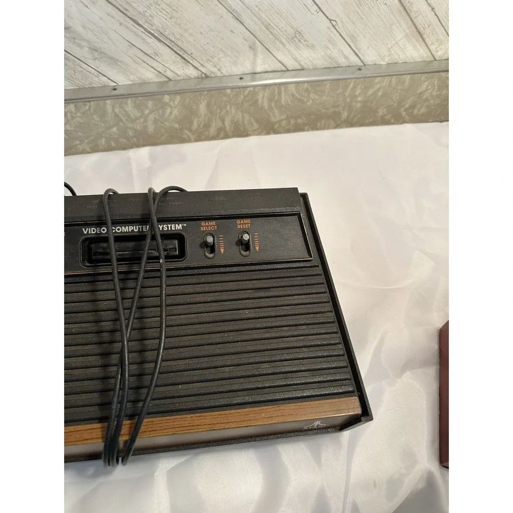 Atari CX-2600 Console AS IS UNTESTED Missing Some Cords